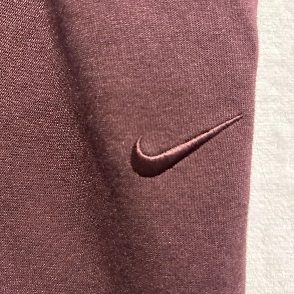 Nike Dri-FIT Primary Fleece UV Performance Joggers Men's Large Burgundy Crush